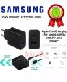 Original Samsung 35W Duo OEM Super Fast Charger USB PD Charger Galaxy Fold and Z Flip, Fold2, Z Flip2, Z Fold3, Z Flip3, Note10, Note10+, Note10+ 5G, Note 20 5G, and Note20 Ultra 5G, S20 5G, S20+ 5G, S20 Ultra 5G, S21 5G, S21+ 5G, and S21 Ultra 5G. S22. 