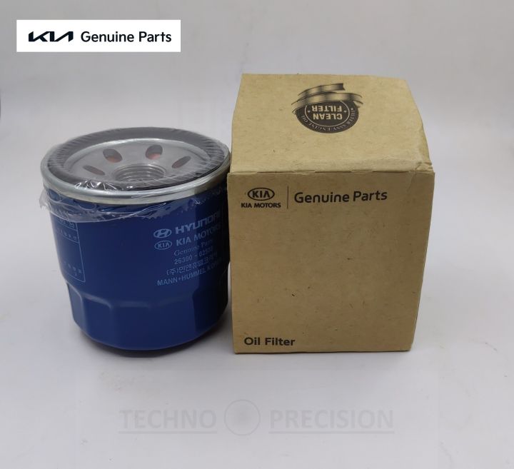 KIA Genuine Oil Filter 26300-02503 For Kia Picanto  Also suitable for Nissan Dayz Highway Star,  Mitsubish* Ek Wagon Nissan Otti, Pajero Jr. Pajero Mini Dayz Roox