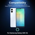 Tempered Glass Camera Lens Protector for Samsung Galaxy A06 Alloy Metal Ring Guard. 