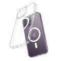 iPhone Clear Magsafe Case - Transparent TPU Silicone Cover. 