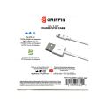 Griffin Charge/Sync USB to Lightning Cable 1m/3.2ft long. 