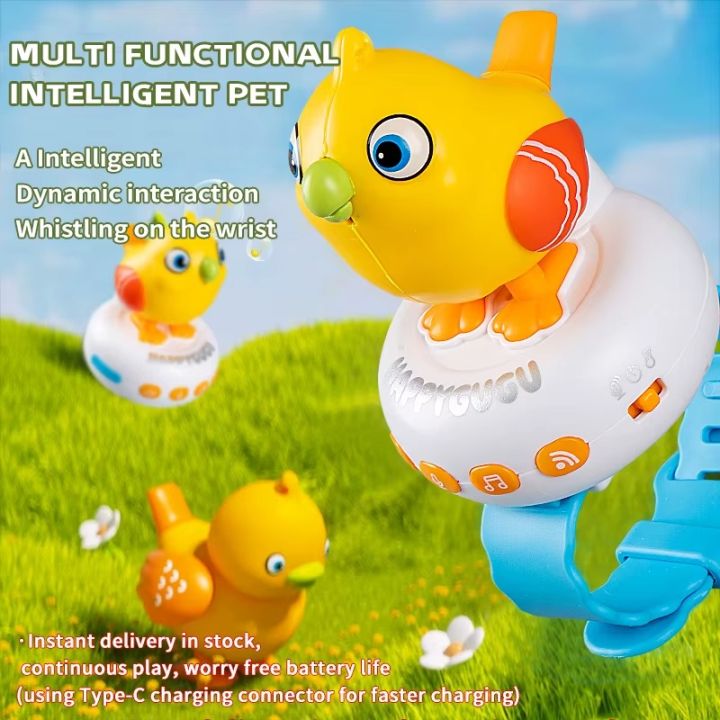 Milaget%20Electronic%20Pet%20Bird%20Watch%20Toy%20Interactive%20for%20Children%20Boys%20Girls%20Party%20Gift%20Green%20-%20Image%203