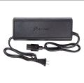 72V 10A Electric Bike Charger 84V 10A Lithium Fast Charger Self Stop Li-Ion Battery Intelligent Charger Output with Fan EU &Triangle Plug. 