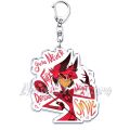 Popular Cartoon Alastor Chibis Key Chain Keychains Ring for Accessories Bag Pendant Keyring Jewelry Fans Love Gifts. 