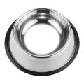 Stainless steel pet feeding bowl (small). 