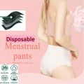 Wholesale Disposable Period Panties Women Menstrual Underwear Postpartum Sanitary Napkin Pants. 