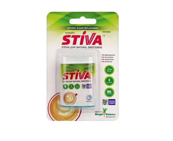 Shaigan's%20Stiva%20Stevia%20Leaf%20Sweetener%20100%20Tablets%20%7C%20Natural%20Sugar%20Substitute%20-%20Image%204