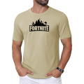 T-Shirts for Men, Fortnite logo Printed Export Quality Soft And Stretchable Poly-Cotton, Round Neck Half Sleeves Slim Fit, Printed T-Shirt for Boys, Unisex, 180GSM.. 