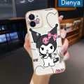 Dienya For Samsung Galaxy A01 Core M01 Core Case Cartoon Cute Kuromi Pattern New Design Side Plating Phone Cases Full Cover Camera Lens Shockproof Shell Silicone Protection Soft Case. 