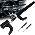Car Steering Wheel Lock - Car Steering Wheel Password Lock - Heavy Duty Steering Wheel Lock - Anti-Theft Locks Vehicle Security Device Keyless Car Lock 5 Password Coded Lock. 