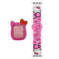 Applicable to Apple Watch Watchband Apple watch4/5/6 Generation Cartoon Strap + Case Protective Shell Suit. 
