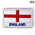 Country Flag Patch Stripes Embroidered Russia UK France EU Netherlands Flag Tactical Patches Army Applique Stripe Badge. 