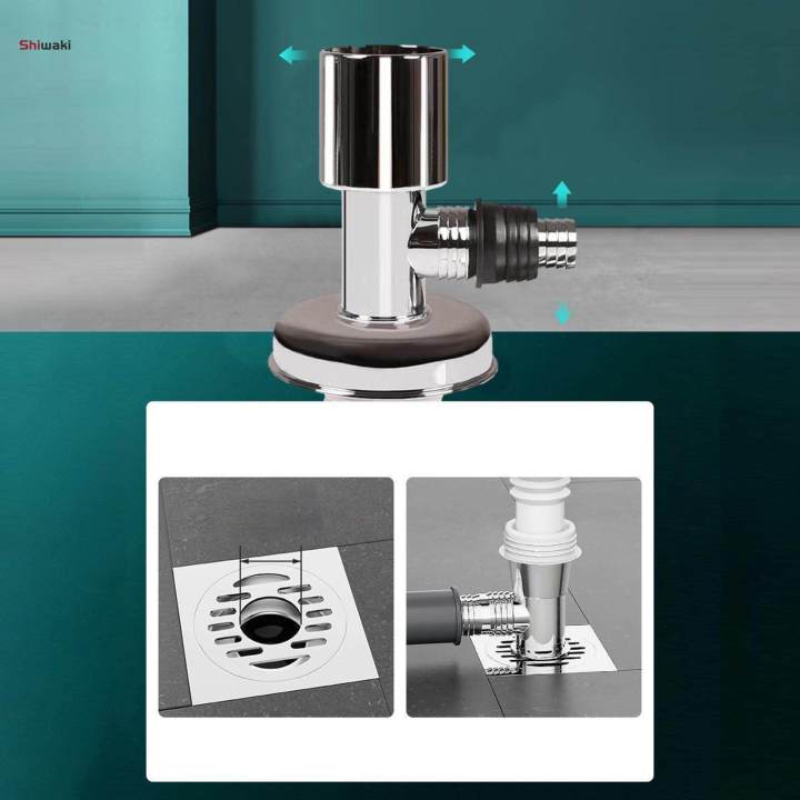 Floor Drain Adapter Sewer Connector Adapter Floor Drain Joints Sewer Shower Drain for Lavatory Hotel