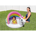 Swimming Pool For Kids Intex Unicorn design swimming Pool Size 50 X 40x27 Inch &127x102x69 cm For Ages 1-3 – Multicolor Model(57113). 