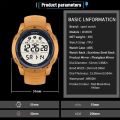 【S Elvey Trend Store】New Sport LED Electronic Mens Alarm Stopwatch Waterproof Digital Wrist For Men. 