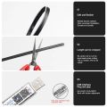 LED Symphony Ambient Light For Car 1 Pcs Strip 110cm App And Remote Control Atmosphere Light Through USB 64 Color Acrylic Neon Strip RGB For Car Interior Dashboard. 
