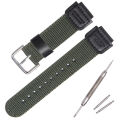 【ETOP】18mm Cloth/Leather Nylon Strap Suitable for Casio AE1200 AE1000 PRG-270 MRW-200H AEQ-110W AQ-S810 Men's Watch band Accessories. 