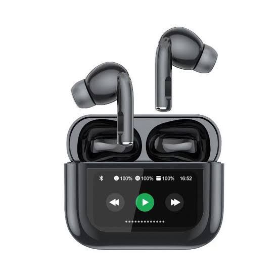 A9 Pro Wireless Earbuds – AirPods Pro Style, Touch Control, LCD Display ...