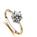 Yellow Gold Silver Anilos 8mm Ring. 