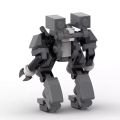 Moc Creative Robot Compatible Lego Walking Mech Suit Intelligence Boys Diy Assembly Domestic Blocks Gift. 
