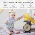 (Pack of 2) Baby Safety Helmet Set - Multi-Color Shock-Absorbing Head Protector for Crawling & Walking | Adjustable Infant Headguard with Bumper Cushion | Anti-Fall Toddler Safety Cap for Boys & Girls. 