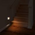 Dimmable Night Light, Emotionlite LED Nightlights Plug in Wall, Stepless Dimming, Brightness Adjustable for Kids, Baby, Bedroom, Bathroom, Hallway, Stair, Kitchen, Corridor, Warm White, 2 Pack [Energy Class A+]. 
