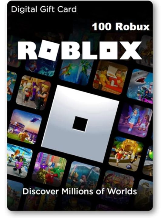 Roblox 100 Robux Gift Card – Instant Digital Code | Global Redemption