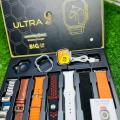 DT900 Ultra Watch, DT900 Ultra Smart Watch with 7 Straps, DT900 Ultra9 Smart Watch 7 in 1 Smartwatch 2.06 inch Full HD Display Screen For Men & Women, DT 900 7 in 1 Strap Ultra 9 Smart Watch - 49MM Dial - Full Touch Display - 7 Different Strap. 