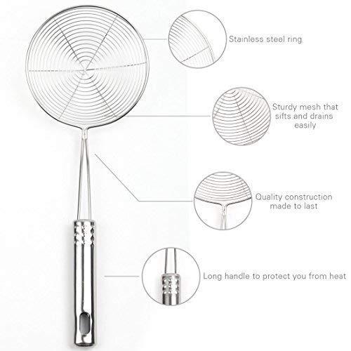 Stainless%20Steel%20Deep%20Fry%20Strainer/Oil%20Strainer%20for%20Kitchen%20Puri%20Wire%20Skimer%20with%20Spiral%20Mesh,%20Professional%20Long%20Handle%20Kitchen%20Frying%20Cooking%20Steaming%20Colander%20Spoon%20for%20Spaetzle/Pasta/Chips%20-%20Image%208