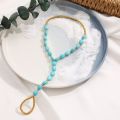 Bohemian Beads Anklets for Women Novelty Fashion Simulated Pearl Ankle Bracelet On The Leg Foot Jewelry Party Gift. 