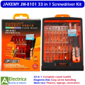JAKEMY JM-8101 33 in 1 Precision Screwdriver Set | Multifunctional Repair Tool Kit for Laptop & Electronics by Electrica. 