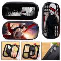Japanese Anime Tokyo Ghoul Pencil Bag Boy Girl Manga Jin Muken Learning Stationery Box Storage Bag Teen Pencil Case Gift. 