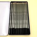Worison Professional Sketch and Drawing pencils set, Art Pencil 12-Count Drawing/Sketching Pencil Set of 12 in Metal Box. 