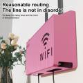 Router Storage Box Wireless Wifi Wall Hanging ABS Plastic Organizer Box Cable Power Bracket Router Organizer Box Home Storage Hotel. 