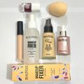 Beautious Deal of 6 in 1 - Foundation + Concealer + Fixer + Highlighter + Lip Tint + Beauty Blender. 