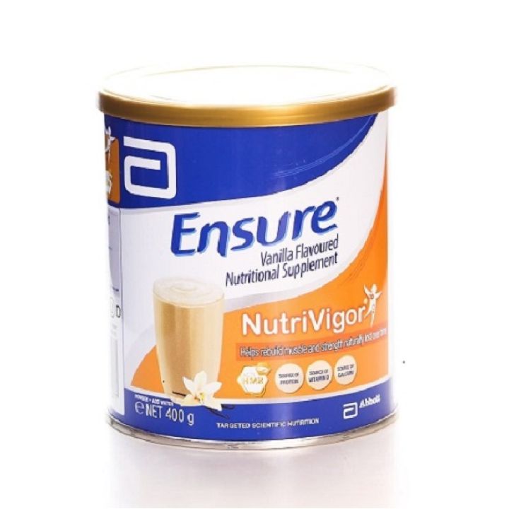 ENSURE NUTRIVIGOR VANILLA MILKFOOD SUPPLEMENT 400GM