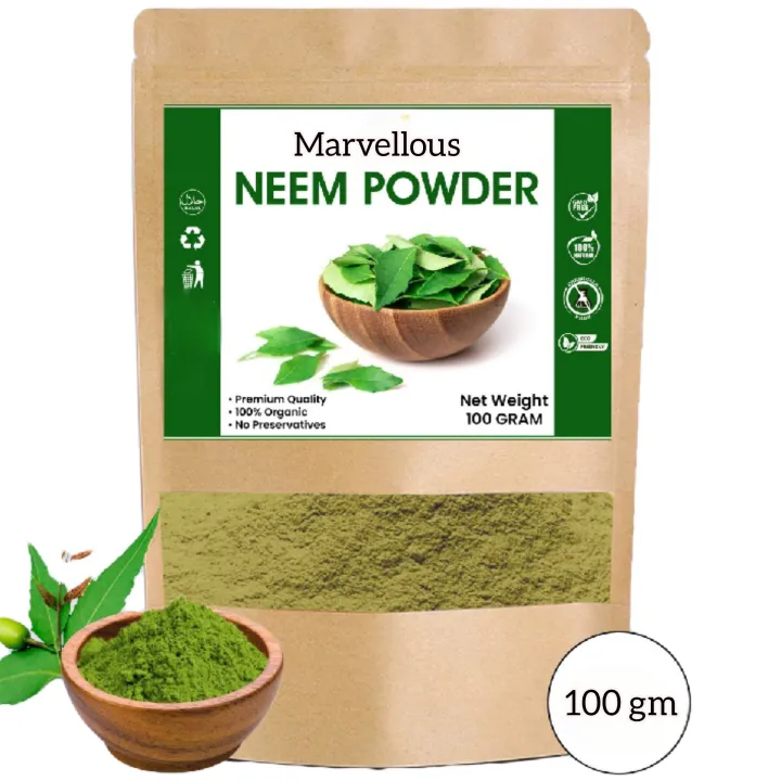 Neem Patta 200g – Natural Dried Neem Leaves / Pure & Natural Neem Patta ...
