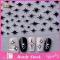 Hot Stamping Star Nail Art Stickers Ultra-thin Irregular Star Decals for Diy Manicure Gel Polish Adhesive Nail Decorations Supplies. 