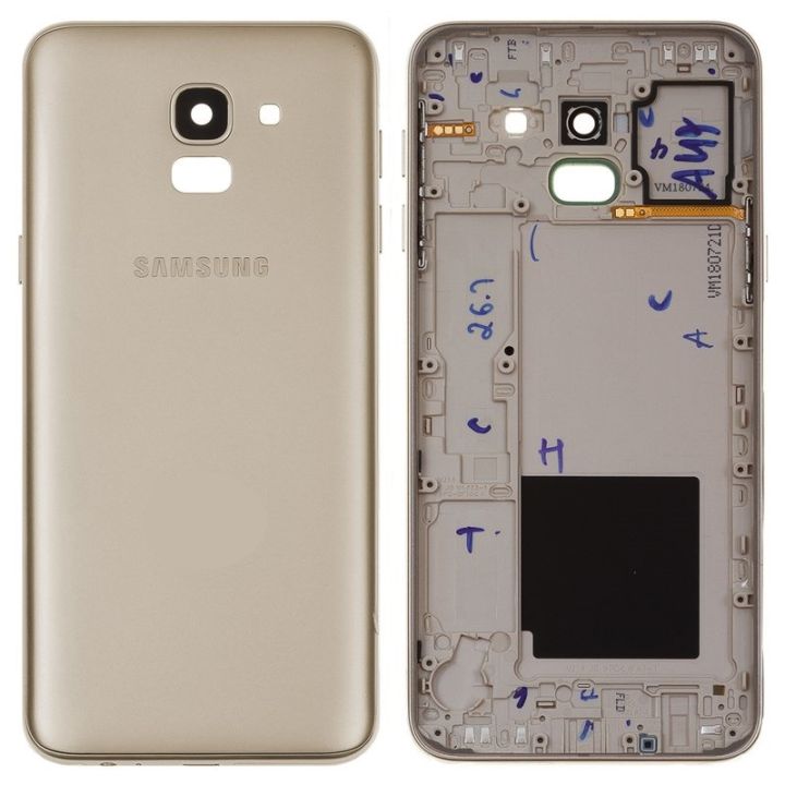 Samsung J6 Back Battery Cover Rear Door Housing Case, Back Panel for Samsung J6