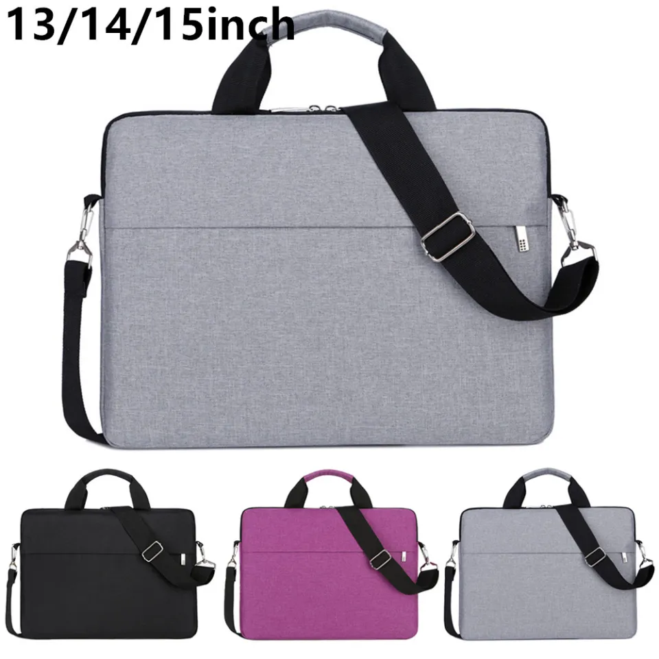 BestGO 13 14 15inch Laptop Sleeve Case Cover Shoulder Bag Handbag Shockproof For MacBook HP Dell Lenovo Daraz.pk