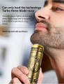 Price Tag - T8 Mini Electric Shaver For Men Head Rotary Beard Razor, Zero Gapped Hair Remover USB Rechargeable Trimmer Small Portable Shaving Machine For Men. 