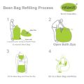 Relaxsit beans refilling Polystyrene Beads refill -BeanBag Refilling - bean bag refill - beanbags filling -beanbag re-filling for living room furniture Available in 0.5, 1, 2, and 4kg Packets. 