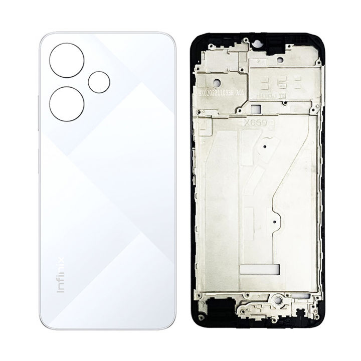 Infinix Hot 30i Complete Replacement of Back Body Casing Housing For Hot 30i - White