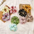 Women Fruit Print Hair Ties Scrunchies Girls Ponytail Hair Holder Rope Bands Fashion Cute Hair Accessories Rubber Bands Headwear. 