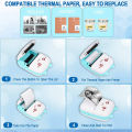 YIERYI Mini Printer, Portable Thermal /Inkless Printer, Bluetooth Smart Printer for Pictures/Notes/Lists/Label/ Memo. 
