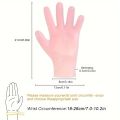 Silicone Socks 1 Pairs Women Men Dry Cracking Skin Anti Slip Silicone Moisturizing Socks for Aloe Socks Silicone Gel Heel Socks. 