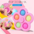 Sixonic Push Pop Bubble Fidget Spinner Sensory Toy Pop It Spinner For Kids & Adults For Stress Anxiety Relief. 