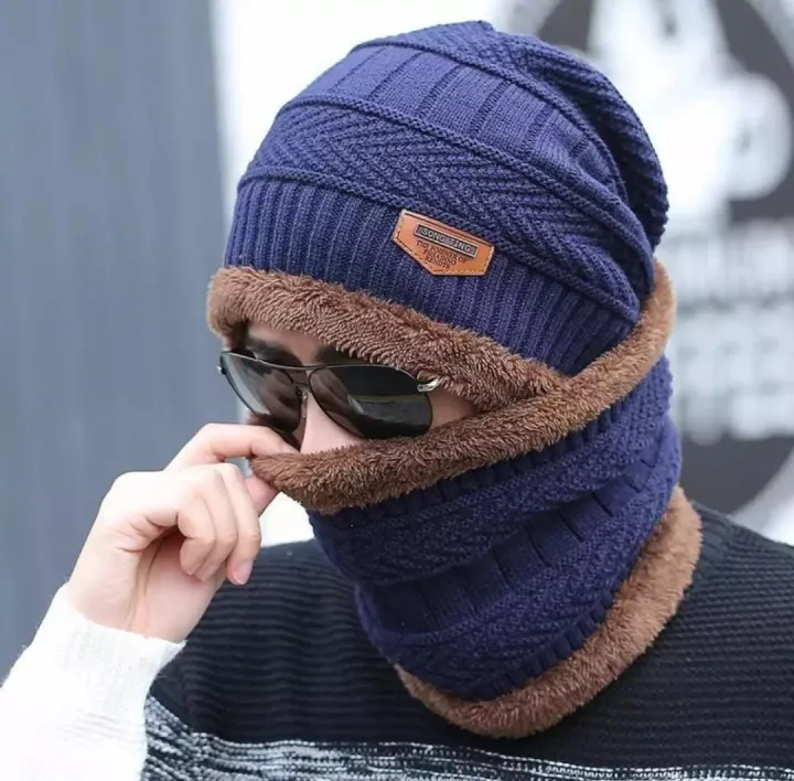 Beanie%20cap-Wool%20cap%20with%20neck%20warmer%20for%20men%20women%7C%20Winter%20cap%20for%20Unisex%20-%20Image%205