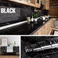 Waterproof Heat Resistant Self Adhesive Anti Oil Kitchen Wallpaper Marble Sheet for Kitchen 60x200cm Wall Paper- Aftab Karachi. 