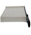 A4 Paper Trimmer / Paper Cutter, 12-sheet capacity for Home/Office (Steel Base) - White. 
